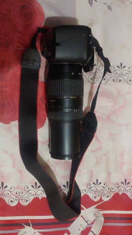 Dskr Camera Canon 1100d with Tamron 70-300mm  lens(Exchange possible) 2