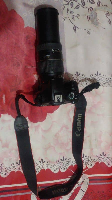 Dskr Camera Canon 1100d with Tamron 70-300mm  lens(Exchange possible) 4