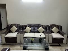 7 Seater Sofa Set with table