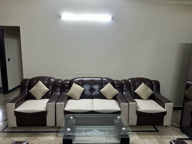 7 Seater Sofa Set with table 5