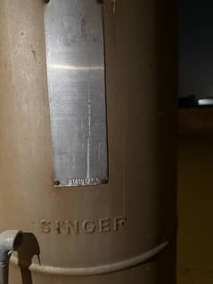 singer gas geyser with new sheild