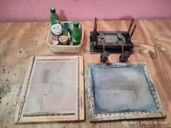 Screen Printing Setup for sale