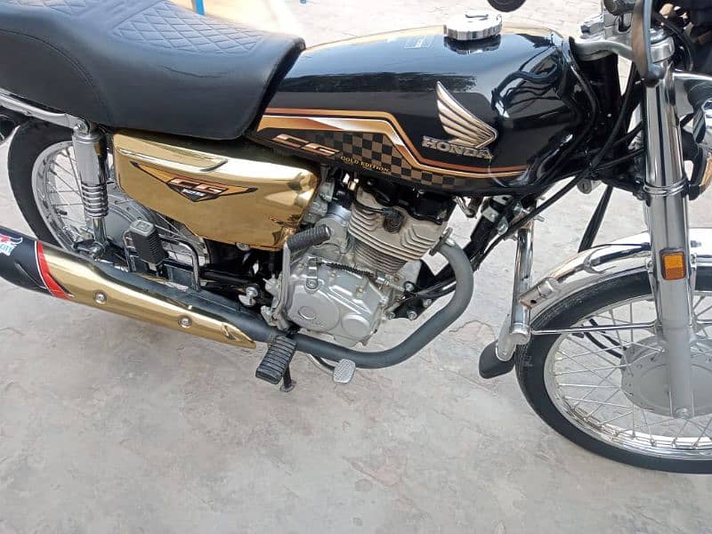 CG 125 gold edition 2023/24 5