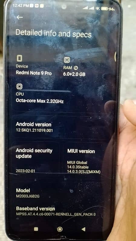 Redmi note 9 pro exchange possible in good mobile sy 3