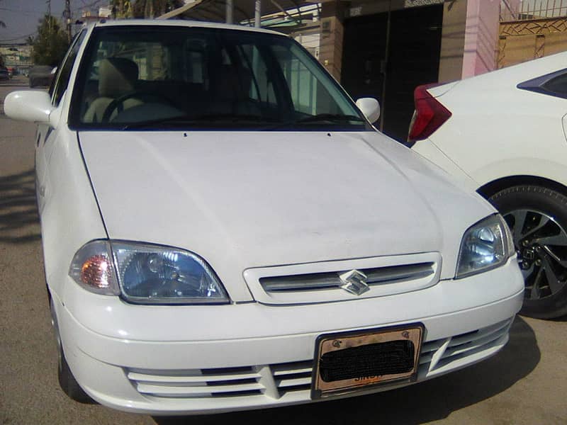 SUZUKI CULTUS VXL MODEL 2003 WHITE COLOUR VERY GOOD CONDITION 8