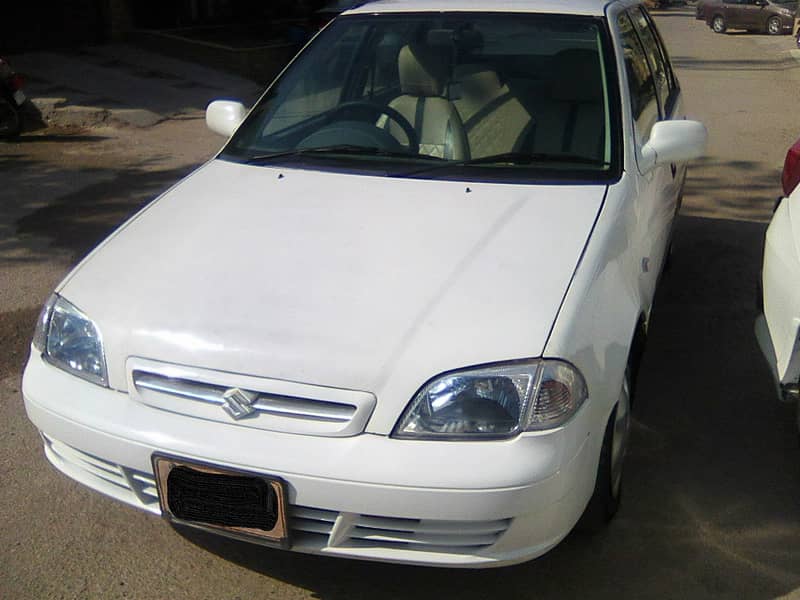 SUZUKI CULTUS VXL MODEL 2003 WHITE COLOUR VERY GOOD CONDITION 12