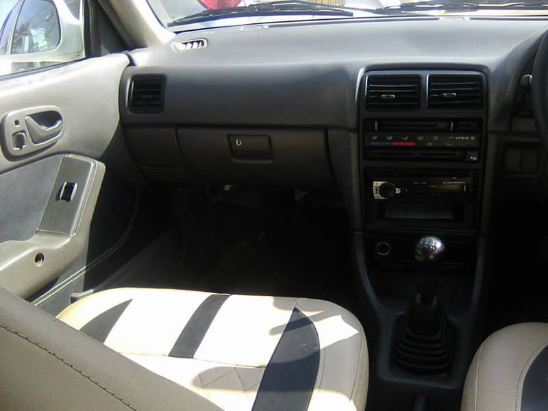 SUZUKI CULTUS VXL MODEL 2003 WHITE COLOUR VERY GOOD CONDITION 13