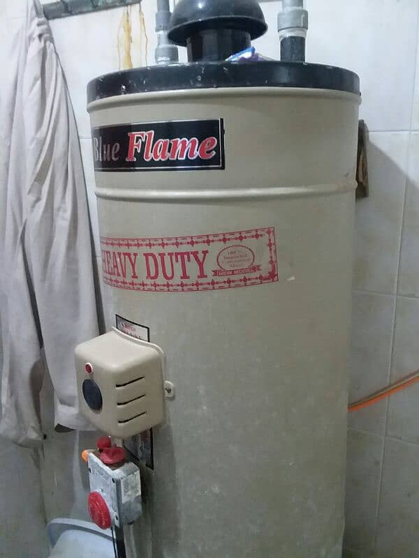 Blue Flame Gas Gyser 1