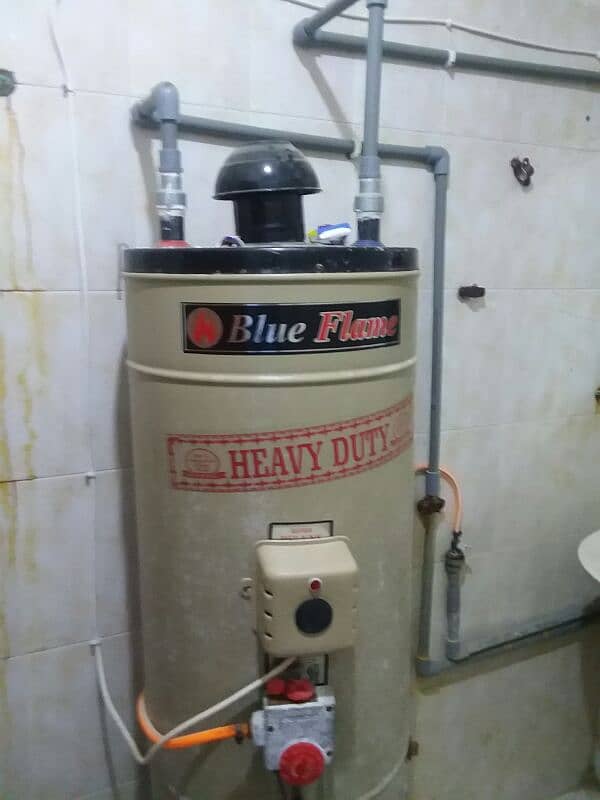 Blue Flame Gas Gyser 2