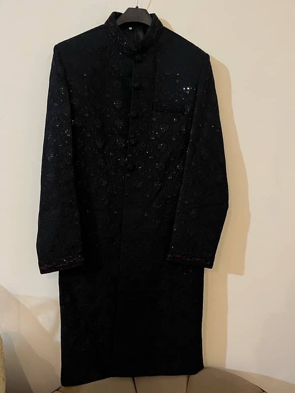 black sherwani 2