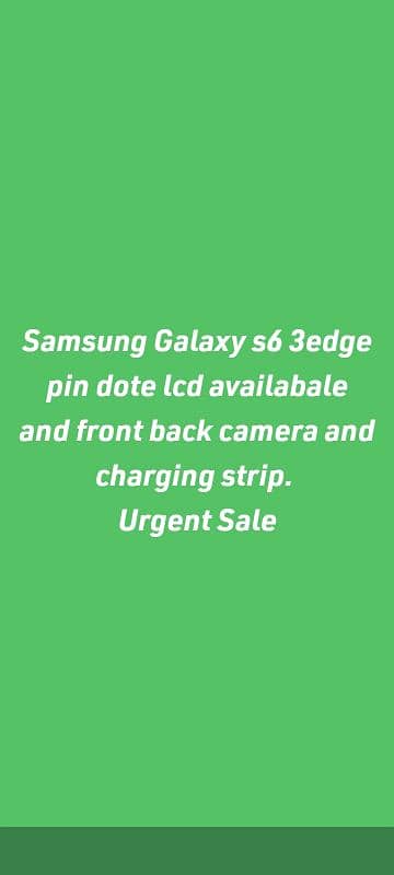 s6 edge parts 0