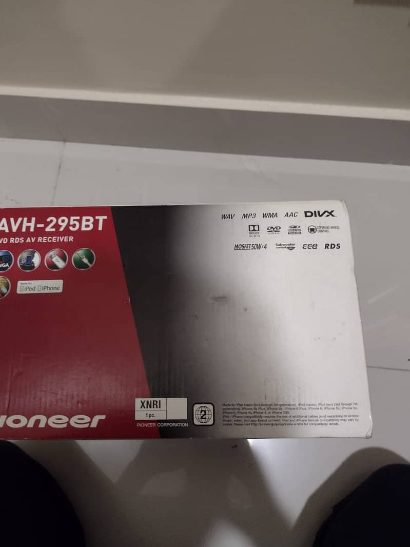 Pioneer AVH-295BT 6.2″ Unit 0