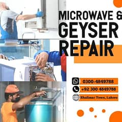 Geyser & Microwave Oven Repair & Services