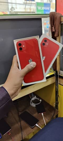 IPHONE 11 PTA APPROVED 64 GB RED COLOR