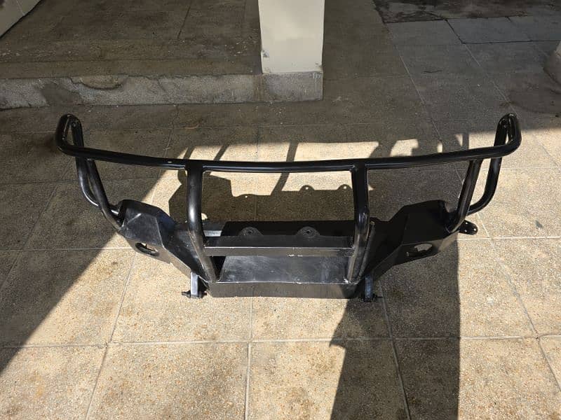 Toyota LC 70 Series Metal Front Bumper 0