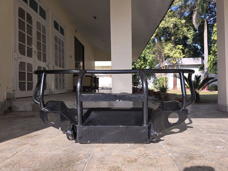 Toyota LC 70 Series Metal Front Bumper 1