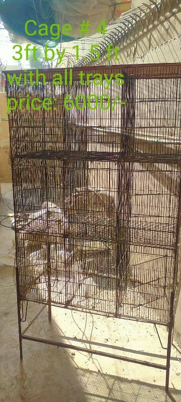 6 cages for sale in reasonable price 4