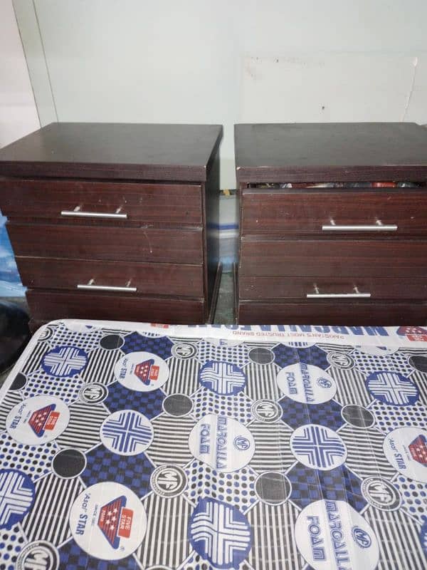 Wooden Bed set 3