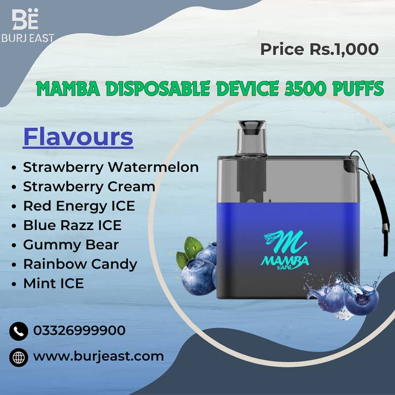 Mamba Pods - 3500 Puffs 0