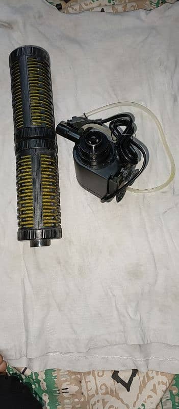 Aquarium Filter and Heater 1