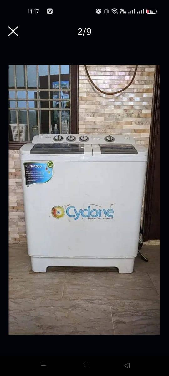 Kenwood Cyclone Washing Machine 3