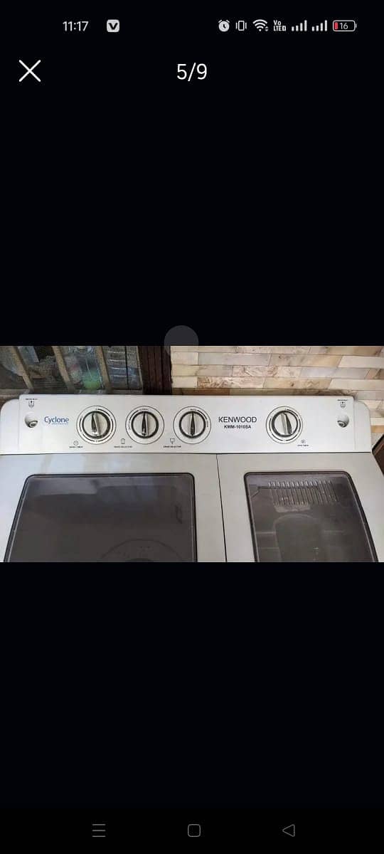 Kenwood Cyclone Washing Machine 4