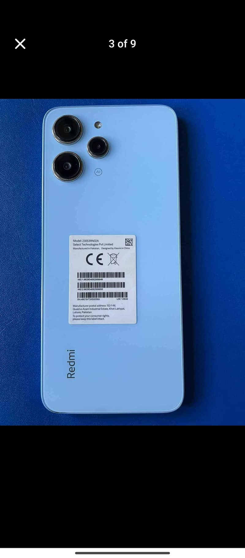 Redmi 12 8 128 urgent for sale 0