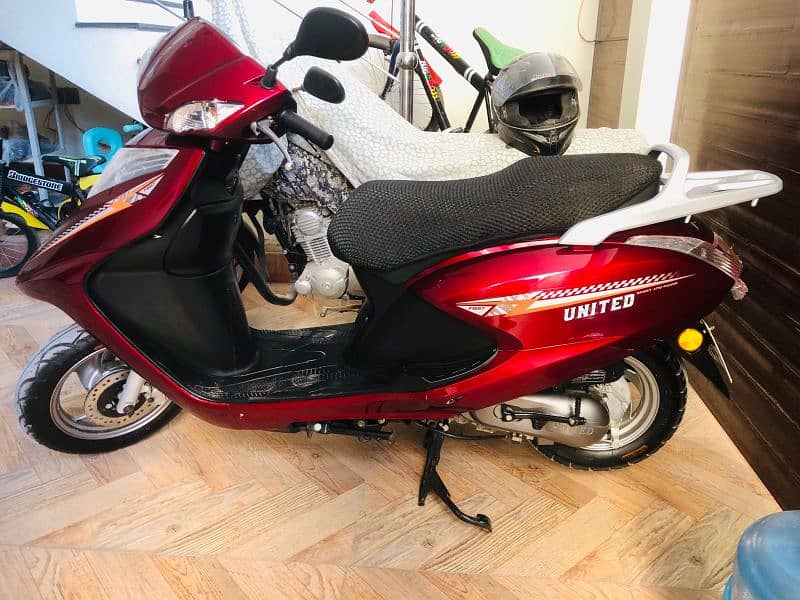 110cc United scooty bike (Scratchless Condition) 3