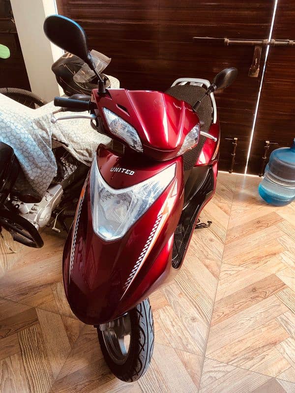 110cc United scooty bike (Scratchless Condition) 4