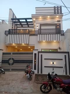 Allama Iqbal town Dewan wali Puli New brand Spanish 6 marly proper double story house for sale