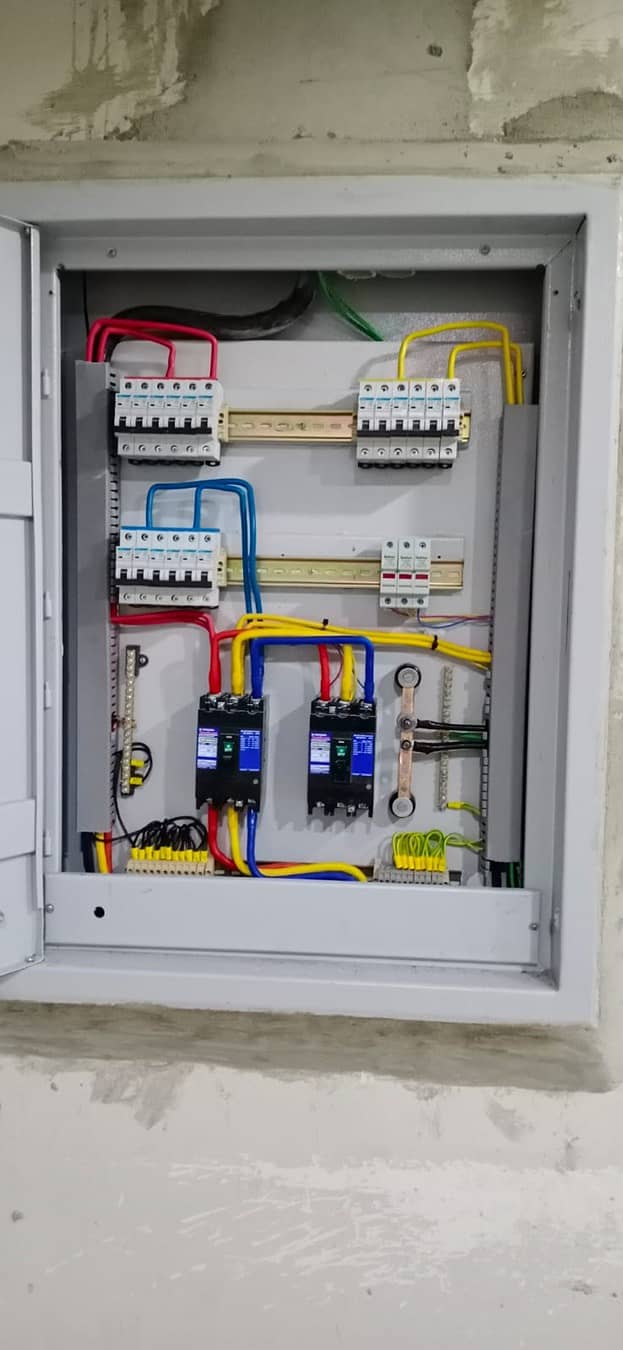 LV Panels | Switch Gears | Cables (Control & Power) | Tech & Tray 9