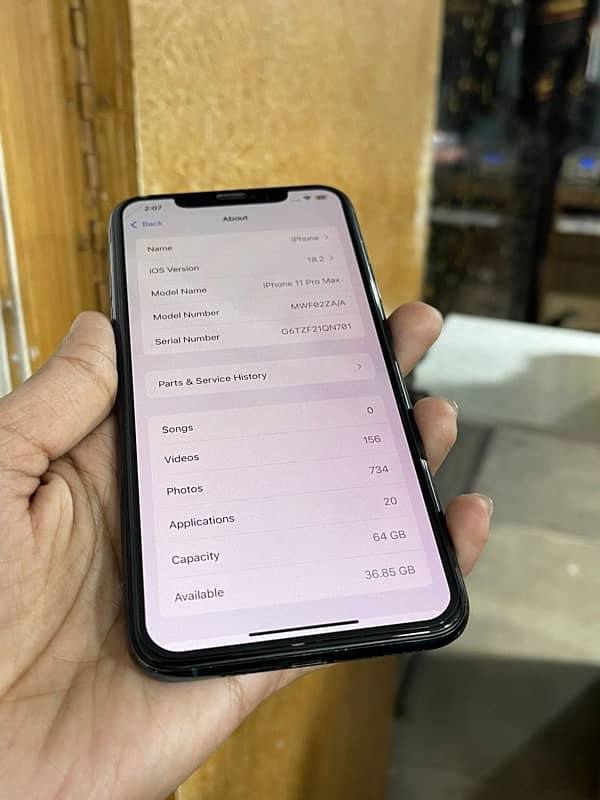 iphone 11 pro max 64 GB 0