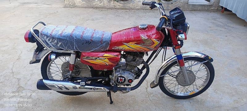 Honda cg 125cc model 21 panjab number sab ok hai koi kam nahi apne ala 2