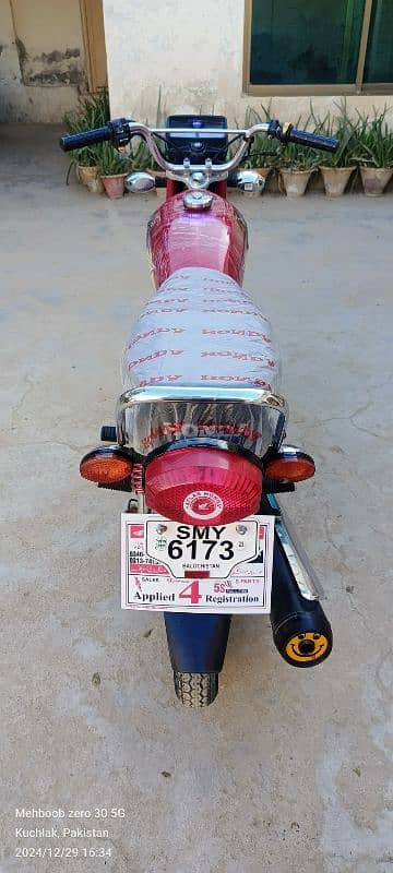 Honda cg 125cc model 21 panjab number sab ok hai koi kam nahi apne ala 3