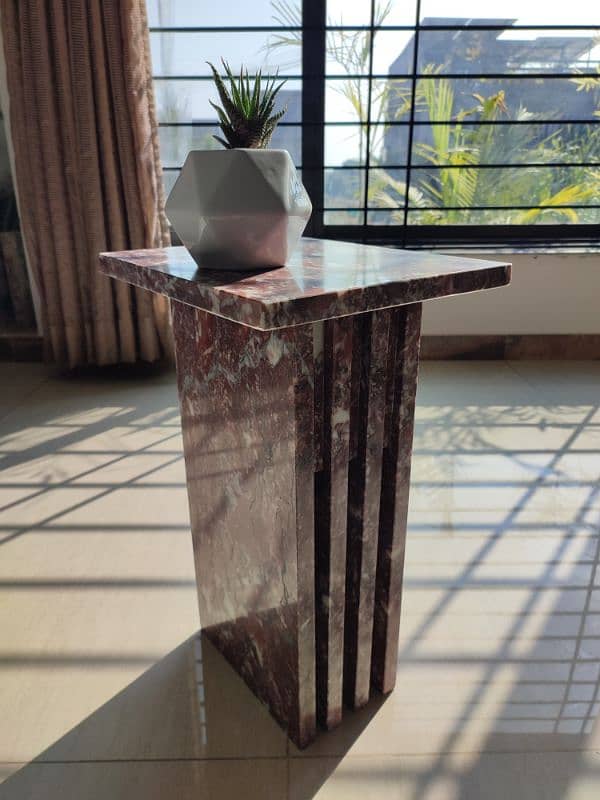 Marble Side Table 1