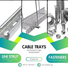 Cable Tray | Perforated, Ladder, Duct | Unistruts | Fasteners