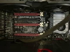 CORE I7 3930K ASUS RAMPAGE IV EXTREME 16GB G. SKILL RIPJAWS Z RAM