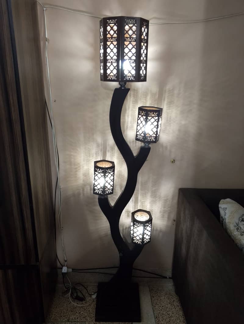 Wooden lamp 2