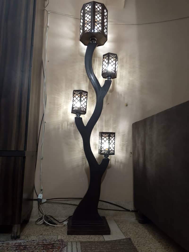 Wooden lamp 4