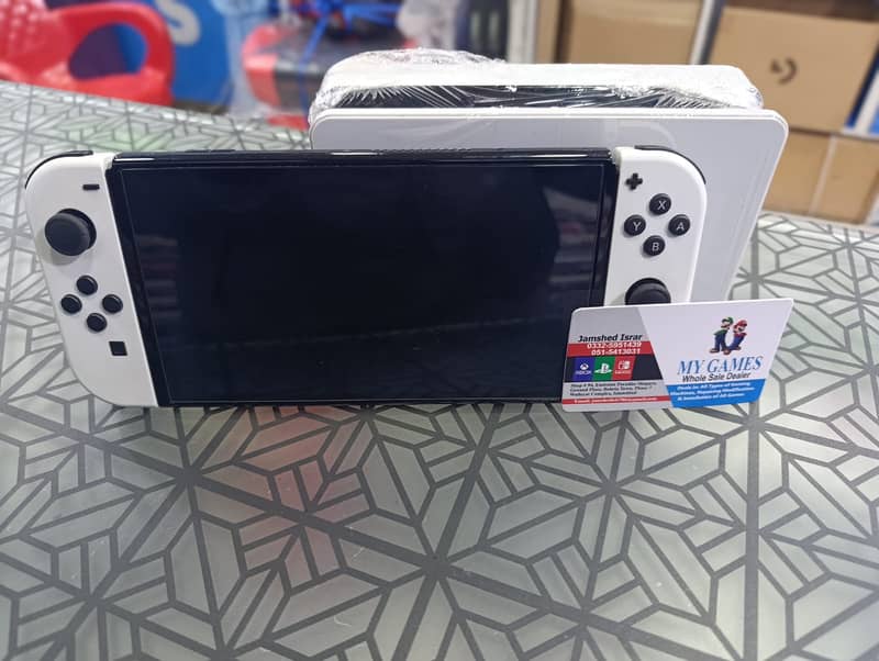 NINTENDO SWITCH OLED IN MINT CONDITION AT MY GAMES 4