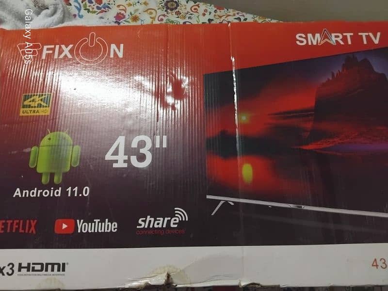 Fixon android 11.0 led for sale not used no open box packed no used 0