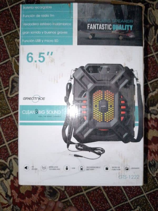 Wireless Speaker For sale price 3000 10/10 Condition 1