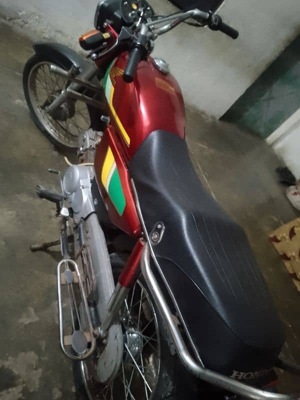 safari alteration in Honda cd 70 0