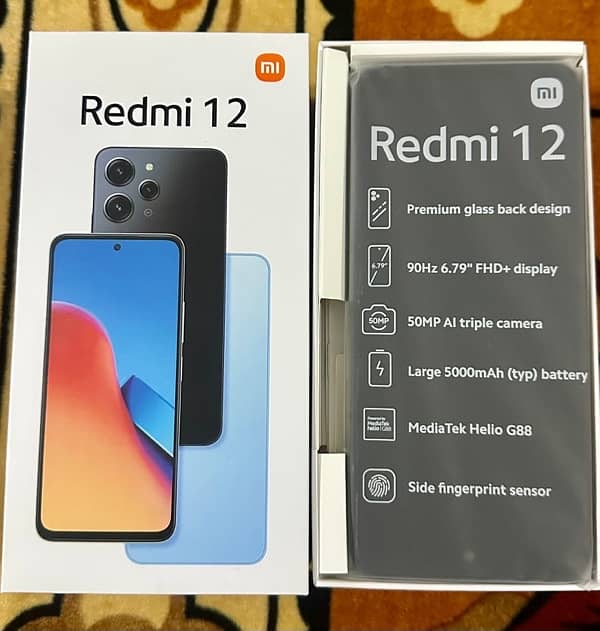 Redmi 12 with 7 months Warranty 2