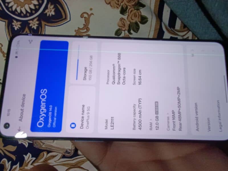 OnePlus 9 Sale or exchange 10/10 condition 2