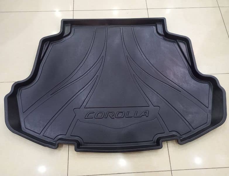 Trunk plastic Mat for Corolla 2014 to 2024 0