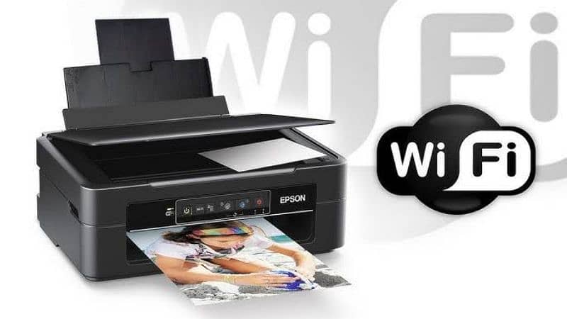 Epson XP 255  Wi-Fi colour black print all in one printer 1