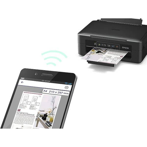 Epson XP 255  Wi-Fi colour black print all in one printer 5