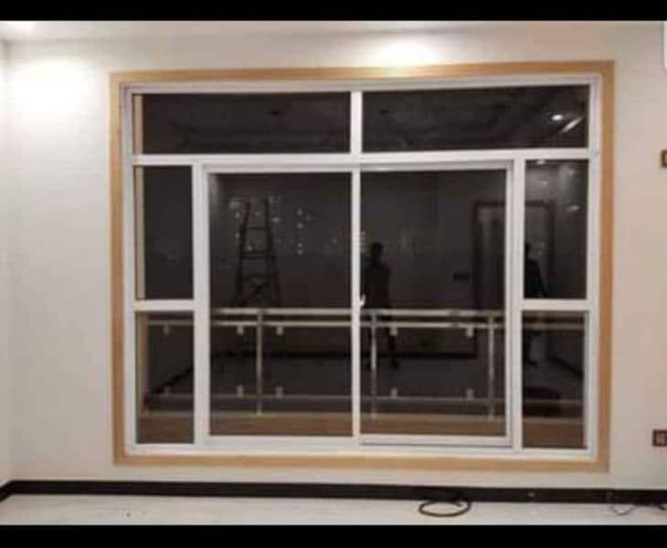 Window Glass Doors Partition Aluminum Glass Works. 4