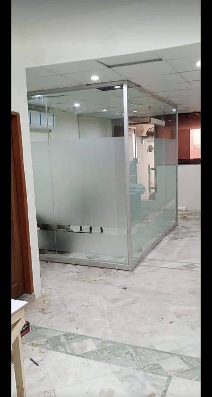 Window Glass Doors Partition Aluminum Glass Works. 10